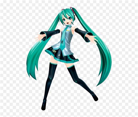 Miku - Hatsune Miku Transparent Background, HD Png Download - vhv