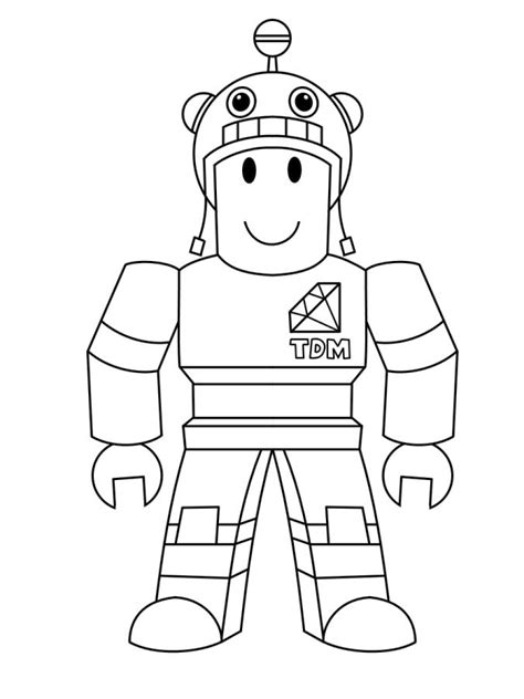 Get This Roblox Coloring Pages For Kids tdm6