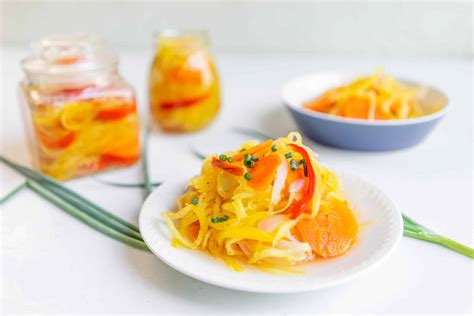 Atsara (Pickled Green Papaya) - Simply Bakings