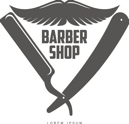 Vintage Barber Shop Logos, Labels, Badges, Design Elements Stock Clipart | Royalty-Free | FreeImages