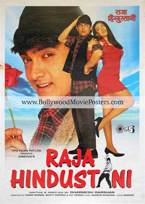 Raja Hindustani poster for sale: Buy Aamir Khan film posters online