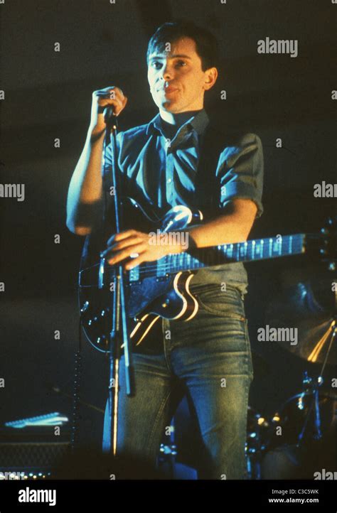 NEW ORDER UK rock group with Bernard Sumner about 1980 Stock Photo - Alamy