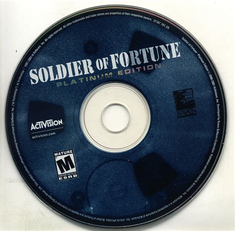 Soldier Of Fortune Platinum Edition Activision - Windows (Eng) : Free ...