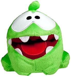 Amazon.com: Cut the Rope Hungry Om Nom Plush Toy 5": Toys & Games