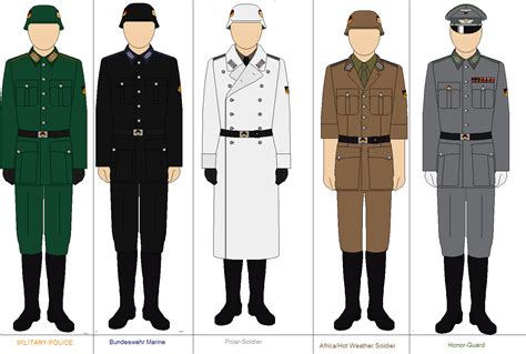 Alternative History: Bundeswehr Unique Uniforms by Luke27262 on DeviantArt