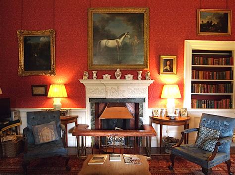 The South Apartment, Stourhead House, Mere, Wiltshire. a very good red | Country house interior ...