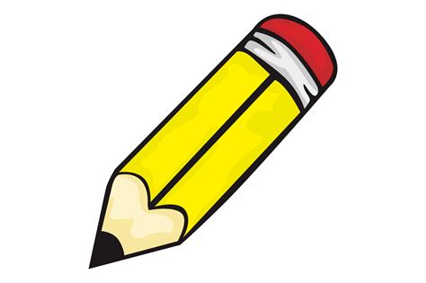 School Item - Pencil With Transparent Background 24029499 PNG