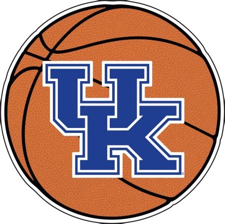 University of Kentucky Basketball UK Logo Magnet [White - 6"] > Product Details | The Cultural ...