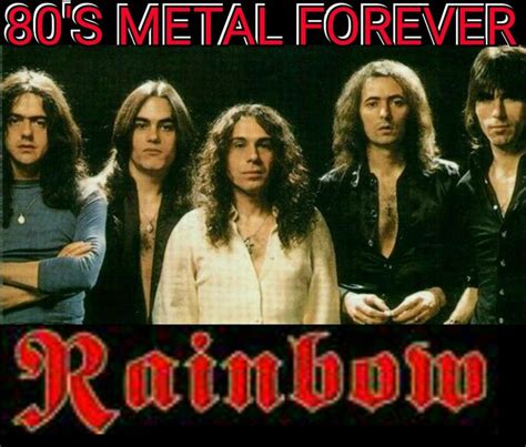 Rainbow | Rainbow band, Rock bands, Heavy metal music