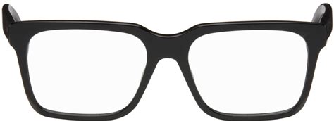 Givenchy: Black Square Glasses | SSENSE