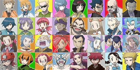 Gym Leaders by GreatMik on DeviantArt