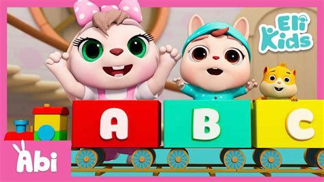 ABC Song (Train Version) | Eli Kids Educational Songs & Nursery Rhymes ...