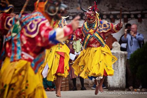 Bhutanese Festival Mask Dances in Bhutan | Traveling Solemates | Mask ...