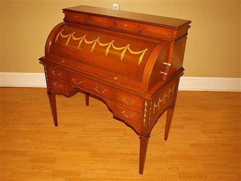 Antique Roll Top Secretary Desk | Antique secretary desks, Secretary desks, Antique style desk