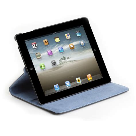 Versavu™ Case & Stand for iPad 2 - THZ045US - Black/Blue: Tablet Cases ...