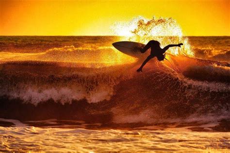 surfing, Waves, Sunset Wallpapers HD / Desktop and Mobile Backgrounds