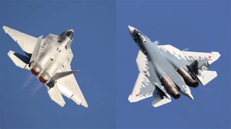 USAF F-22 Demo Team Vs. Russian Su-57 Demo: Which Airshow Demo is “Best”? - The Aviationist