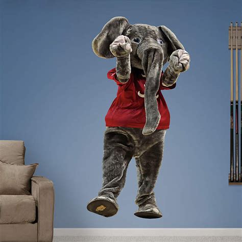 Alabama Mascot - Big Al Fathead Wall Decal