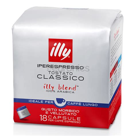 Illy Lungo, 18 portions - Coffee capsules, ILLY7993 | Euronics