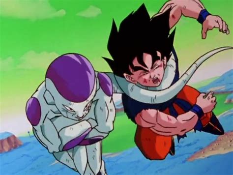 Did Goku ever say that he was stronger than Frieza at any point during ...