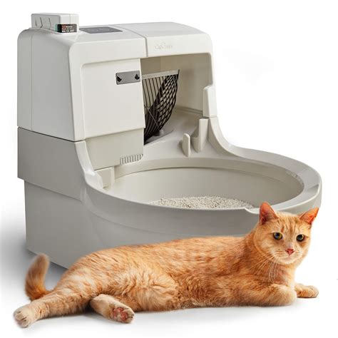 Buy CatGenieA.I. Self-Cleaning, Fully-Flushing, Self-Scooping, Automatic Cat Box Online at ...