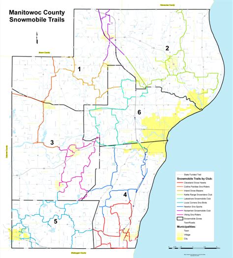 Manitowoc County - Snowmobile Trail Conditions - Manitowoc County