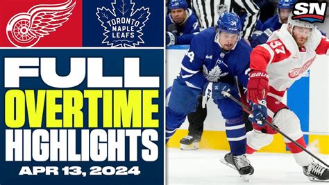 Detroit Red Wings at Toronto Maple Leafs | FULL Overtime Highlights ...