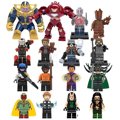 Avengers 3 Infinity War Lego Marvel Super Hero Minifigures Compatible Toy