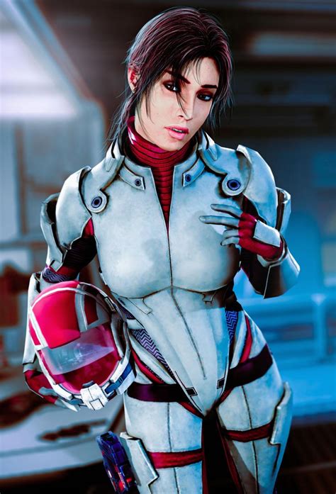 a woman dressed in futuristic clothing holding a helmet