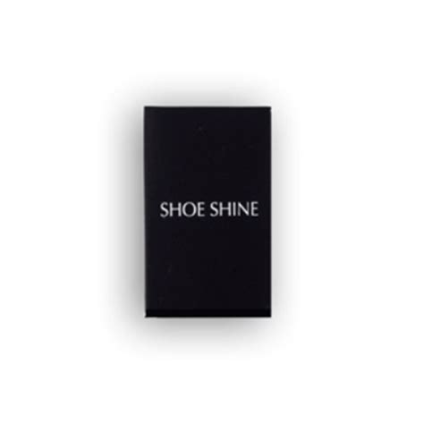 Shoe Shining Kit - Black Carton