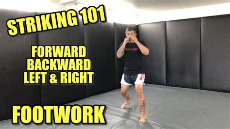 Footwork 101 - Basic footwork for Boxing , Kickboxing and MMA. - YouTube