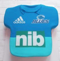 Auckland Blues Jersey Cake $295 • Temptation Cakes | Temptation Cakes