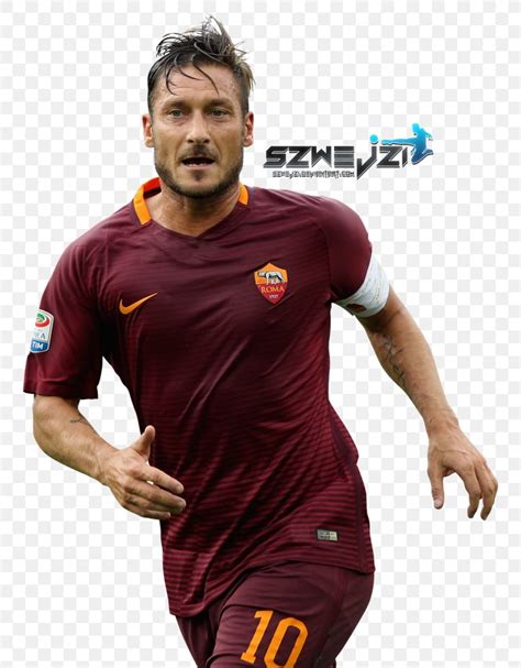 Francesco Totti A.S. Roma Football Player Jersey, PNG, 761x1051px ...