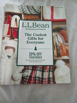 LL Bean L.L. Bean Catalog Holiday 2019 The Coziest Gifts for Everyone Brand New | eBay