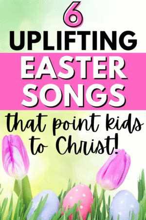 6 UPLIFTING Christ-Centered Easter Songs For for kids | Mindy Jones Blog