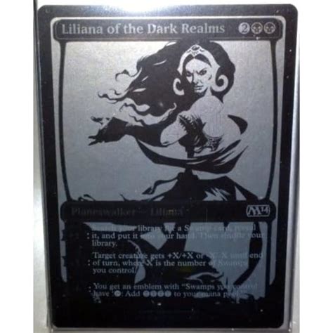 Amazon.com: SDCC 2013 Exclusive Magic the Gathering Planeswalker Liliana Of The Dark Realms ...