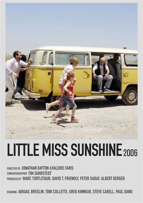 LITTLE MISS SUNSHINE / minimalist poster | Little miss sunshine, Movie ...