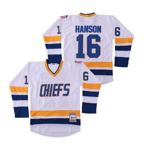 Charleston Chiefs Hanson Brothers Slapshot Hockey 16 Jersey – JerseyHouse