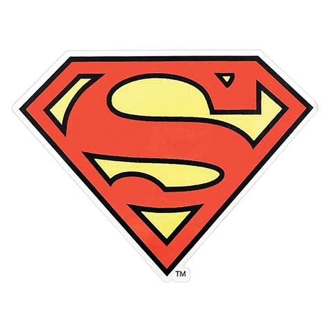 Warner Brothers® Superman Outdoor Decal in Red/Yellow | Bed Bath & Beyond | Superman stickers ...