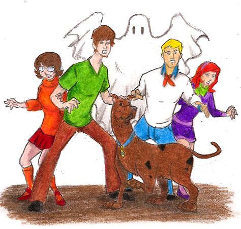 Mystery Inc Ghost Hunting by Mbecks14 on DeviantArt