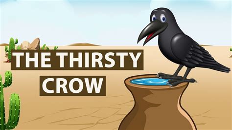 English Moral Stories || Short Stories || The Thirsty Crow - YouTube