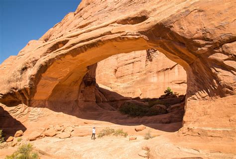 Tower Arch Trail Running Trail, Moab, Utah