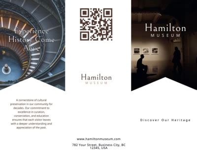 Museum Information Brochure Template | MyCreativeShop