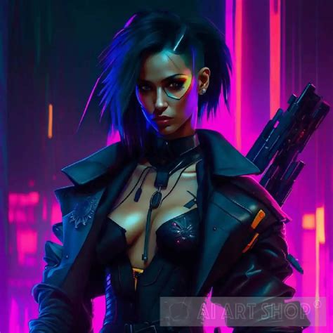 Cyberpunk Woman