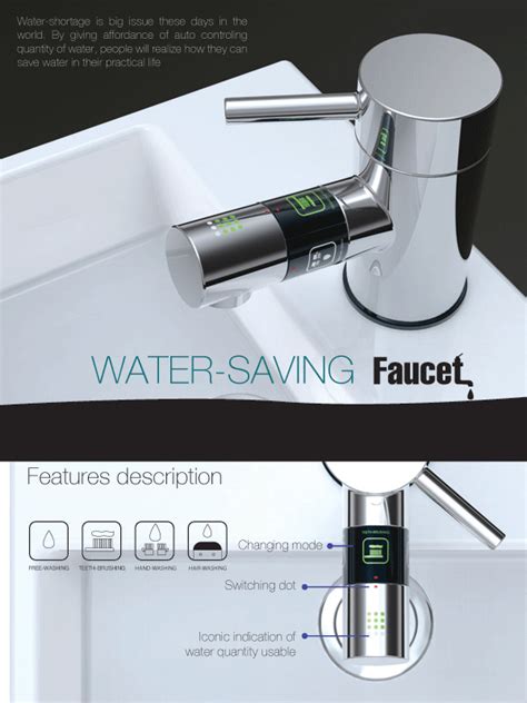 water saving faucet | designboom.com