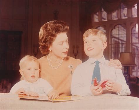 NPG P1634; Prince Edward; Queen Elizabeth II; Prince Andrew, Duke of York - Portrait - National ...