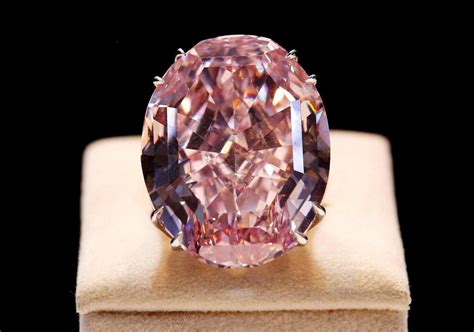 A giant diamond named the "Pink Star" broke the world record for a ...