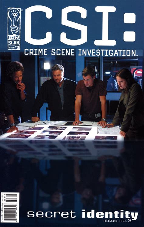 Cover to CSI: Crime Scene Investigation: Secret Identity #… | Flickr
