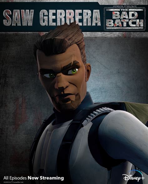 Saw Gerrera | Star Wars: The Bad Batch | Season 2 | Character poster - Star Wars Photo (44880436 ...