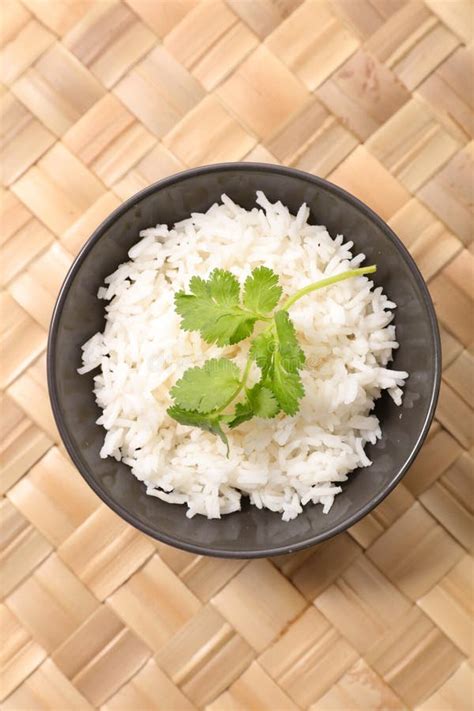 Bowl of rice stock photo. Image of diet, bowl, grain - 124340022